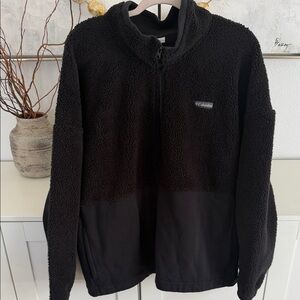 Columbia Women's Trek Hybrid Sherpa Half-Zip Fleece Jacket